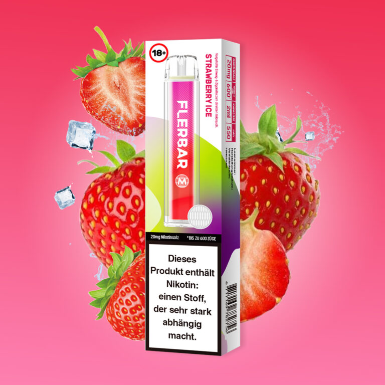 Flerbar M Strawberry Ice