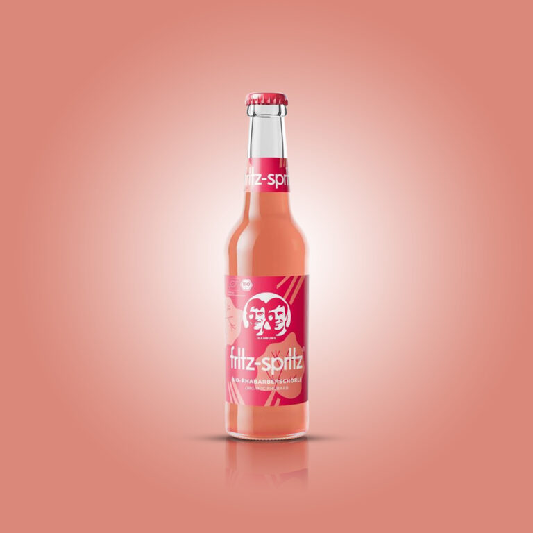 Fritz-spritz Bio Rhabarberschorle 0,33l