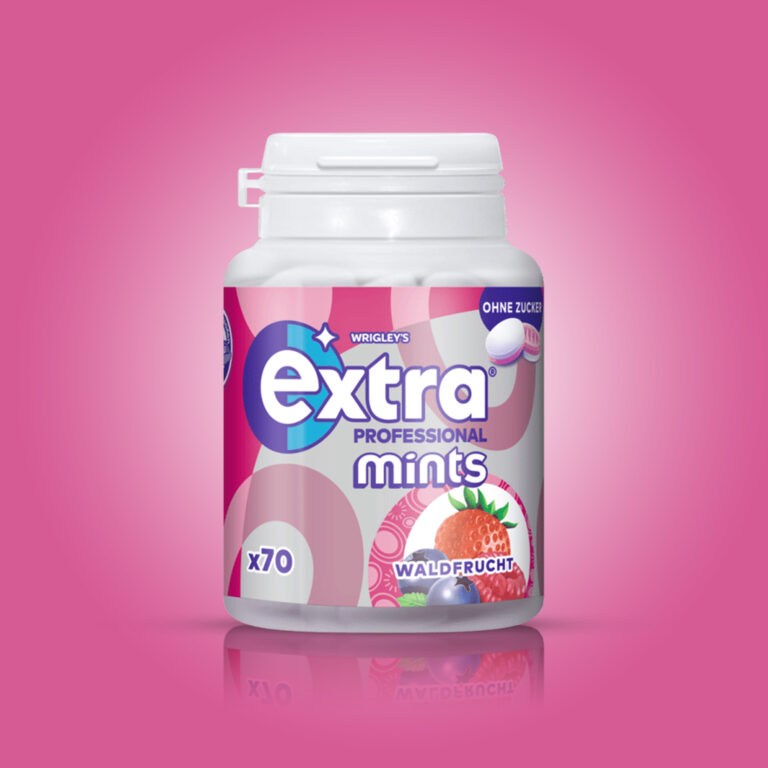 Wrigleys Extra Professional Mints Waldfrucht 70er Dose