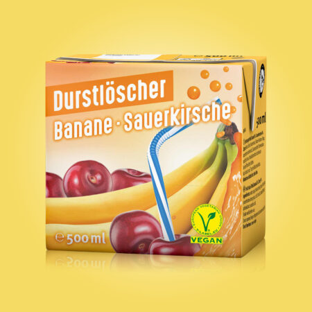 Durstlöscher Banane Sauerkirsche 0,5l