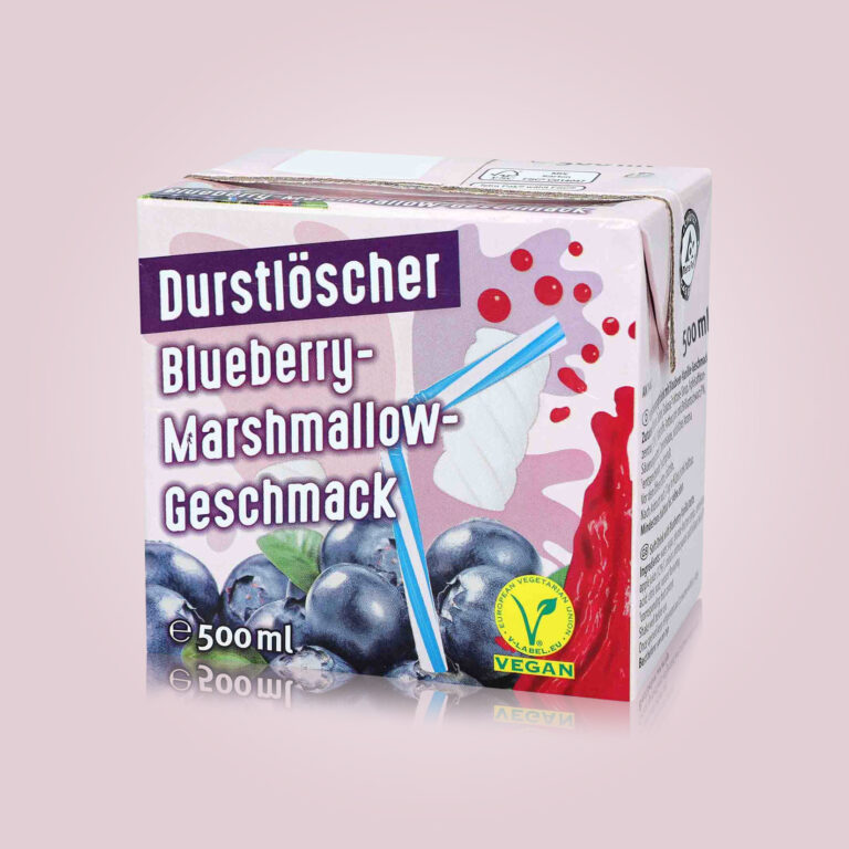 Durstlöscher Blueberry Marshmallow 0,5l