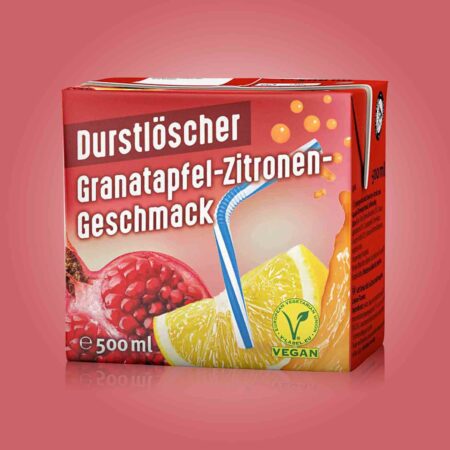 Durstlöscher Granatapfel Zitrone 0,5l