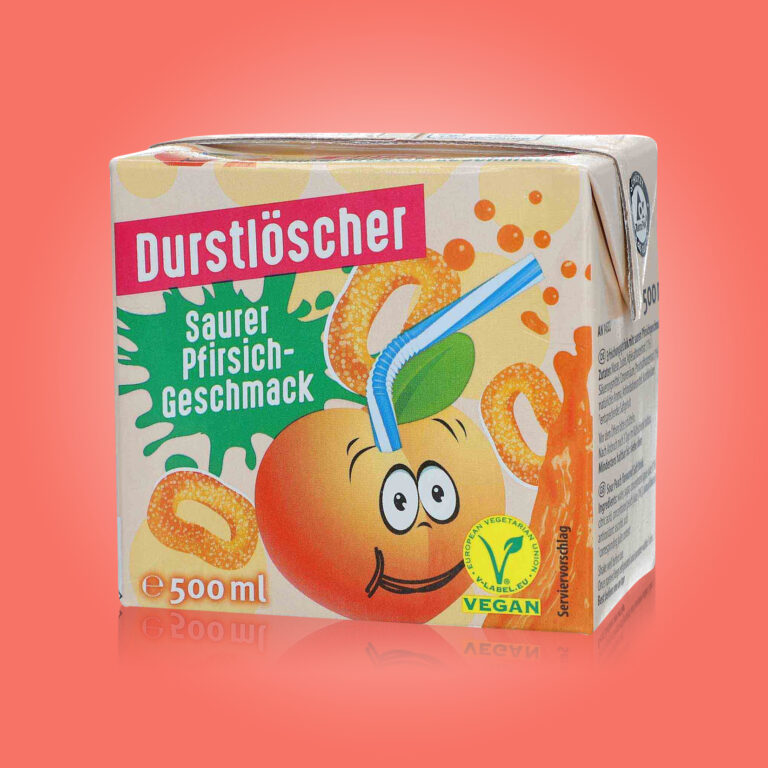 Durstlöscher saurer Pfirsich 0,5l
