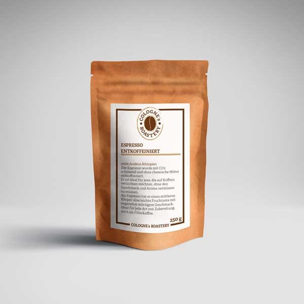 Espresso Entkoffeiniert 250g