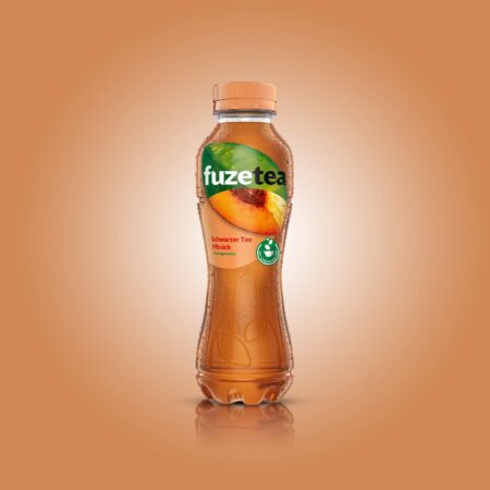 Fuze Tea schwarzer Tee Pfirsich 0,4l
