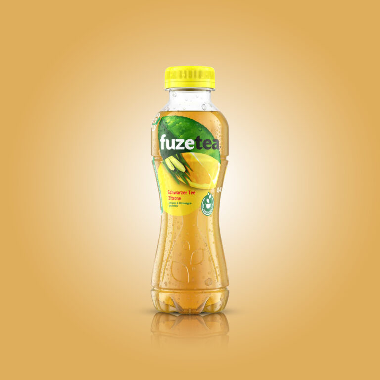Fuze Tea schwarzer Tee Zitrone 0,4l