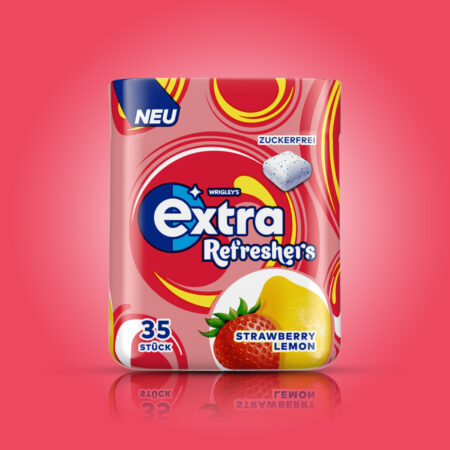 Wrigleys Extra Refreshers Strawberry Lemon 35er Dose
