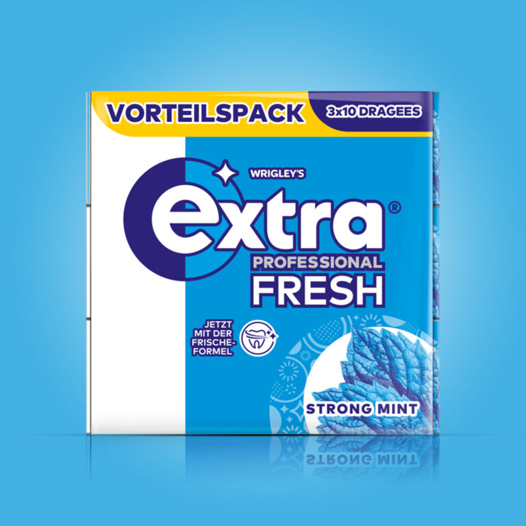 Wrigleys Extra Professional Fresh Strong Mint 3x10 Stk.