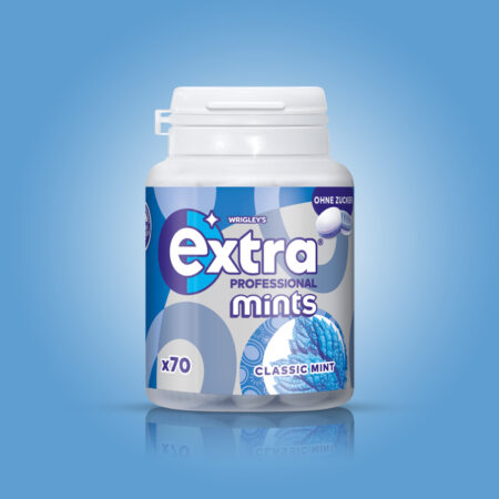 Wrigleys Extra Professional Mints Classic Mint 70er Dose