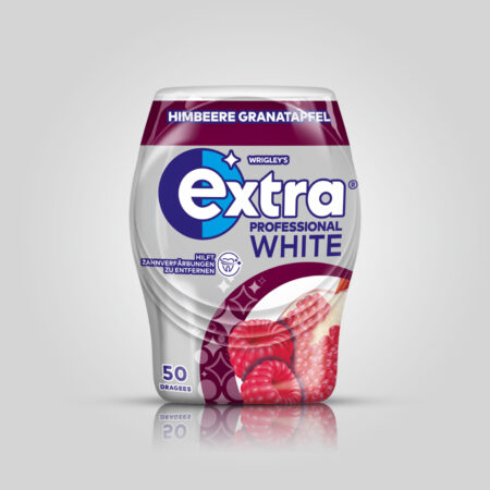 Wrigleys Extra Professional White Himbeere Granatapfel 50er Dose